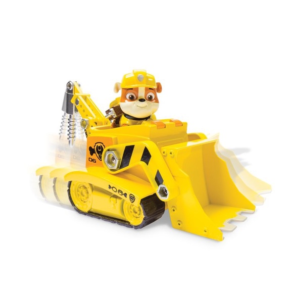 New in box Paw Patrol - Rubble's Diggin' Bulldozer - Figure and Vehicle - Picture 10 of 11